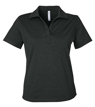 130B6 - Ladies Fairway Marbled Jersey Polo