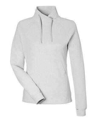 Ladies' Rhythm Waffle Cross-Neck Pullover