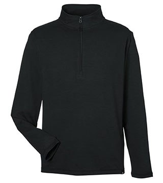 Fairway Marbled Jersey Quarter-Zip Pullover