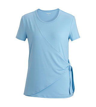 Soft Wrap Ladies Blouse