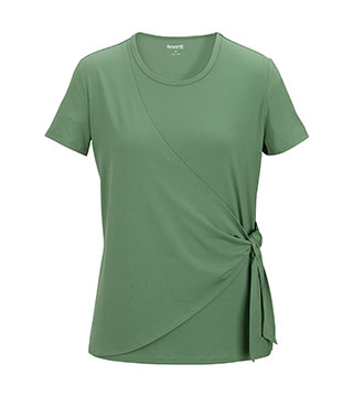 5428 - Soft Wrap Ladies Blouse