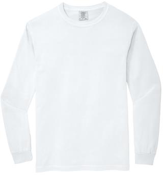 6014A - Unisex Heavyweight Ring Spun Long Sleeve Tee