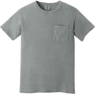6030B - Unisex Heavyweight Ring Spun Pocket Tee