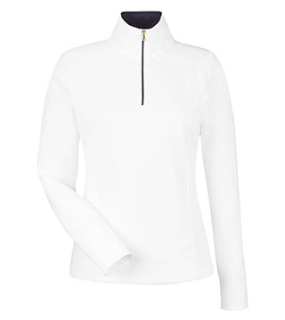 Ladies Wells Quarter-Zip Tech Pullover
