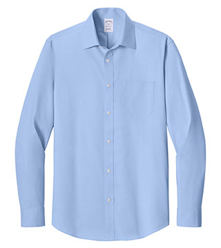 BB18012 - Wrinkle Free Stretch Pinpoint Spread Collar Shirt