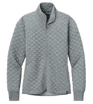 BB18213 - Ladies Diamond Quilt Full-Zip