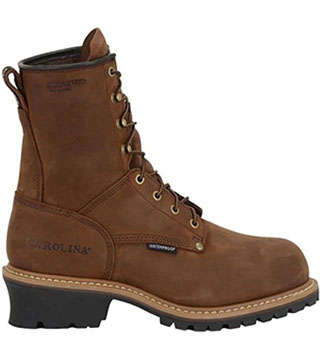 BOOT-CA4821 - Men's 8" Elm Logger Boots - Insulated