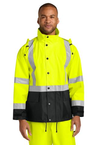 WR1-CSJ504 - ANSI 107 Class 3 Rain Jacket