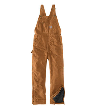 Firm Duck Insulated Bib Overalls