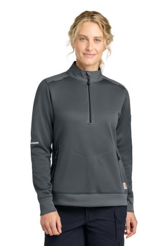Ladies' FLD & RSCU 1/2-Zip Mid-Layer