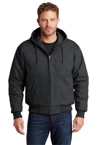 Duck Cloth Hooded Work Jacket