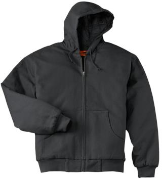 J763H - Duck Cloth Hooded Work Jacket