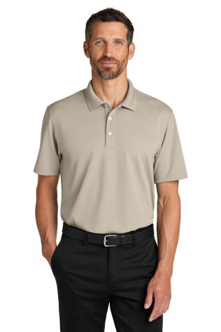 Dry Zone Stain-Release Grid Polo
