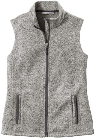 L236 - Ladies Sweater Fleece Vest