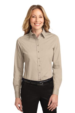 L608A - Ladies' Long Sleeve Easy Care Shirt