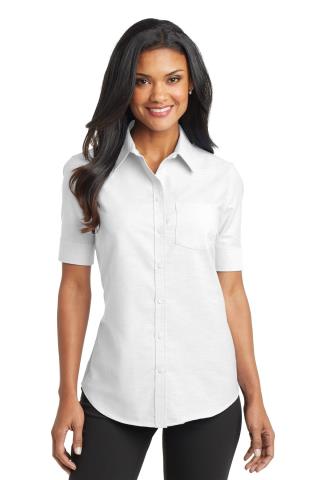 Ladies' SS SuperPro Oxford Shirt