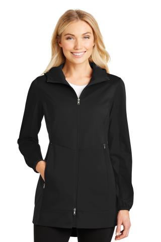 Ladies' Active Hooded Soft Shell Jacket