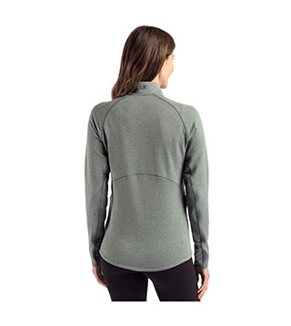 Ladies Peshastin Eco Fleece Recycled Half Zip Pullover