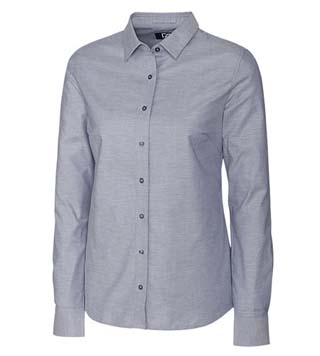 LCW00003 - Ladies L/S Stretch Oxford