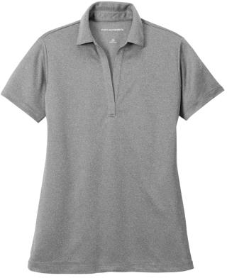 LK542 - Ladies' Heathered Silk Touch Performance Polo