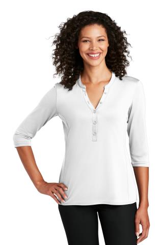 Ladies UV Choice Pique Henley