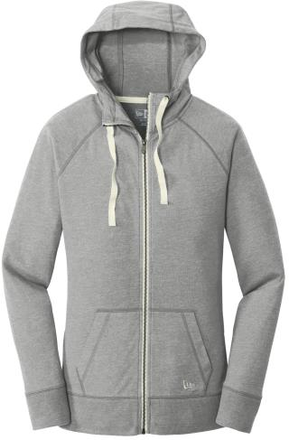 LNEA122 - Ladies' Sueded Cotton Full-Zip Hoodie