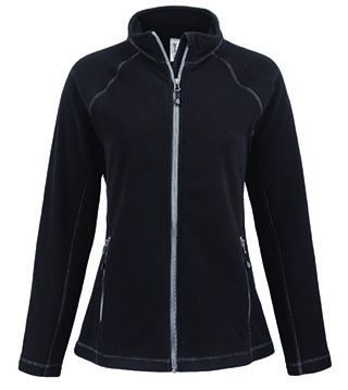 Ladies Clique Powder Eco Fleece Full Zip Jacket