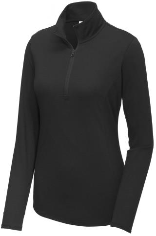 LST407 - Ladies Tri-Blend 1/4-Zip Pullover