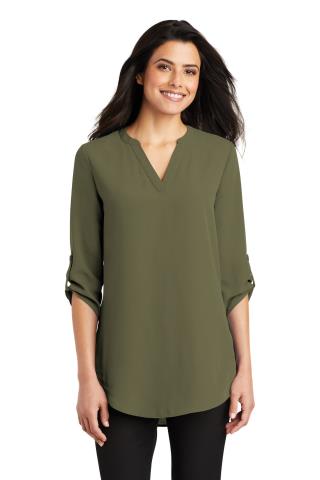 Ladies' 3/4- Sleeve Tunic Blouse