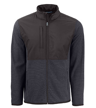 MCK01370 - Hunts Point Recycled Fleece Hybrid Full Zip Jacket