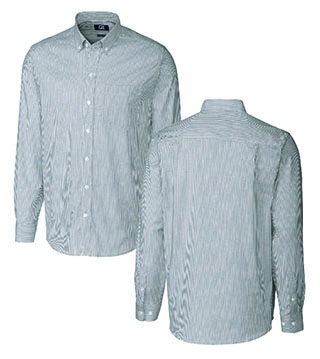 MCW00141 - L/S Stretch Oxford Stripe