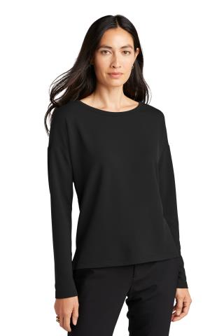 Women's Stretch Drop Shoulder Pullover