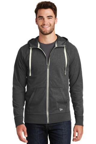 Sueded Cotton Full-Zip Hoodie