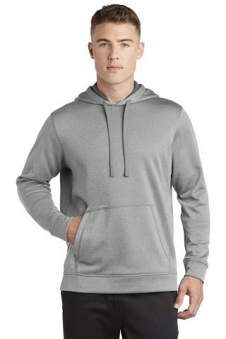 Heather Fleece Hooded Pullover