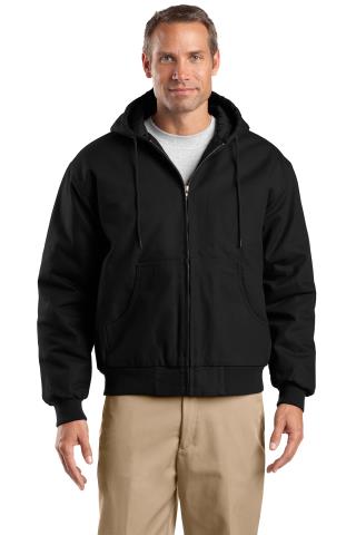 Tall Duck Cloth Hooded Work Jacket